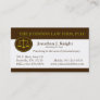 Impressive Legal Firm Business Card