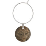 Impressive Lynx Wine Glass Charm