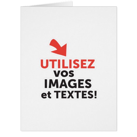 Imprimer vos conceptions en ligne en français cards (Front)