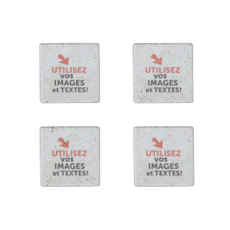 Imprimer vos conceptions en ligne en français stone magnet