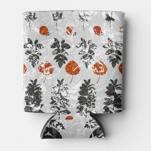 Imprint leaves symmetrical seamless pattern can cooler