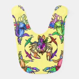Improbable Lobster Baby Bib