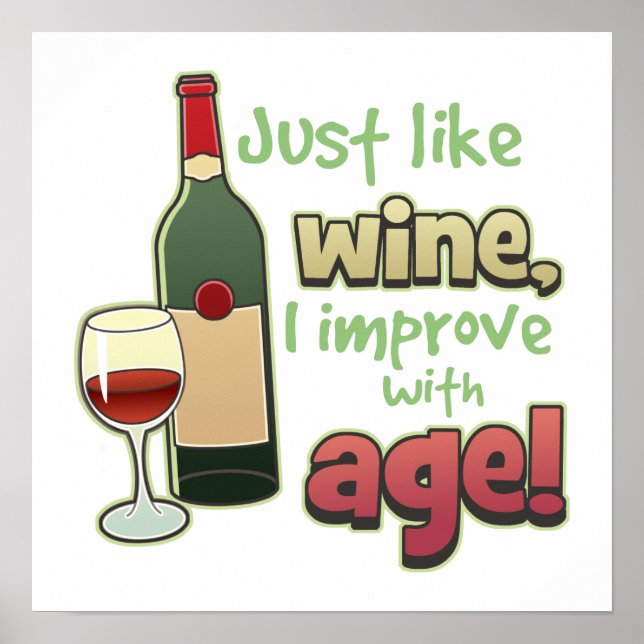 Improve With Age Print (Front)
