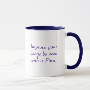Improve your image. Be seen with a Finn. Mug