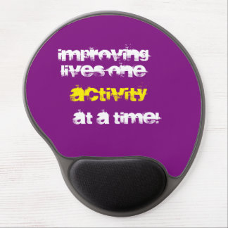 "Improving lives...." mouse pad