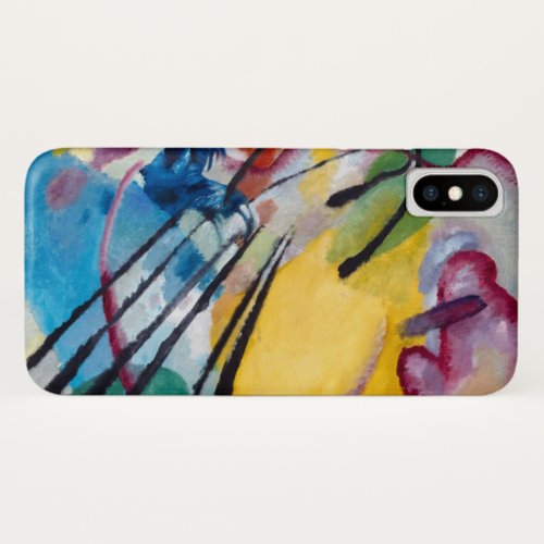 Improvisation 26 Rowing by Wassily Kandinsky iPhone XS Case