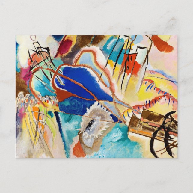 Improvisation 30 (Cannons) by Wassily Kandinsky Postcard (Front)