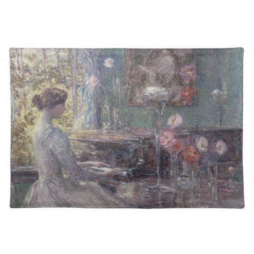 Improvisation by Frederick Childe Hassam Cloth Placemat