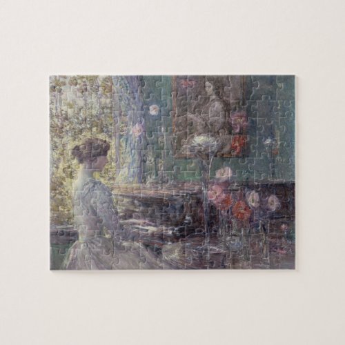 Improvisation by Frederick Childe Hassam Jigsaw Puzzle