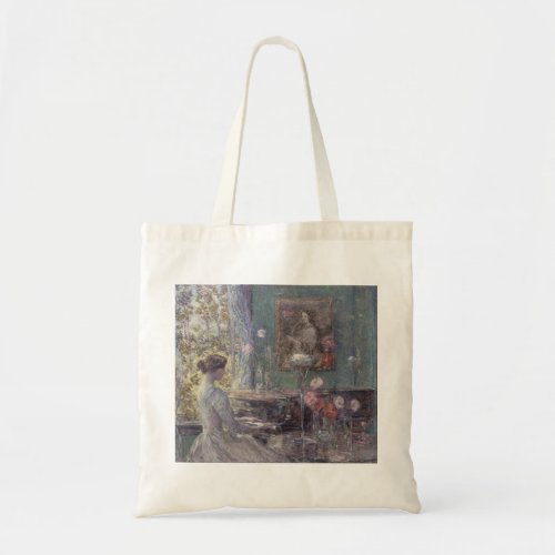 Improvisation by Frederick Childe Hassam Tote Bag