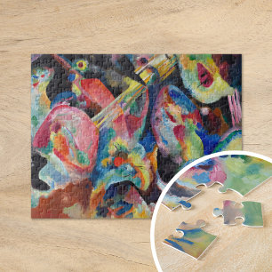 Improvisation Flood Kandinsky Jigsaw Puzzle