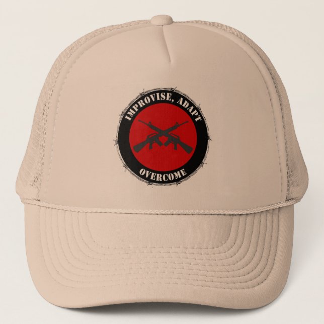 Improvise, Adapt, Overcome Hat (Front)