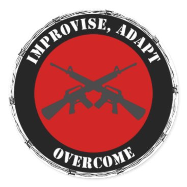 Improvise, Adapt, Overcome Sticker Improvise, Adapt, Overcome Sticker