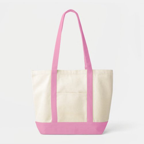 Impulse Tote Bag Natural and Pink