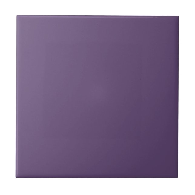 Impulsively Purple Square Kitchen and Bathroom Ceramic Tile (Front)