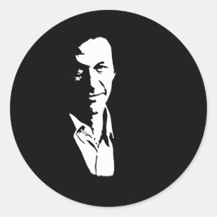 Imran Khan Absolutely Not Pti Pakistan Prime Minis Classic Round Sticker