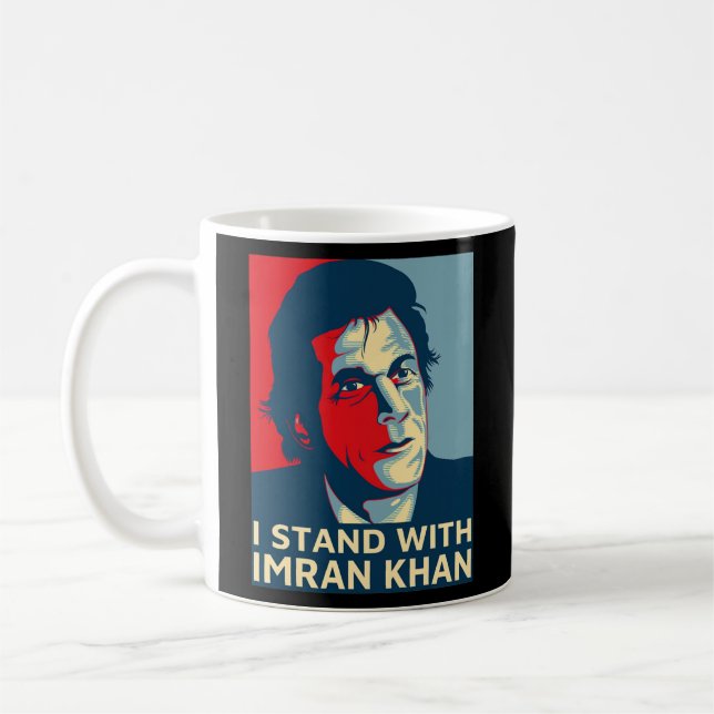Imran Khan PTI Party Pakistan Support Freedom  Coffee Mug (Left)