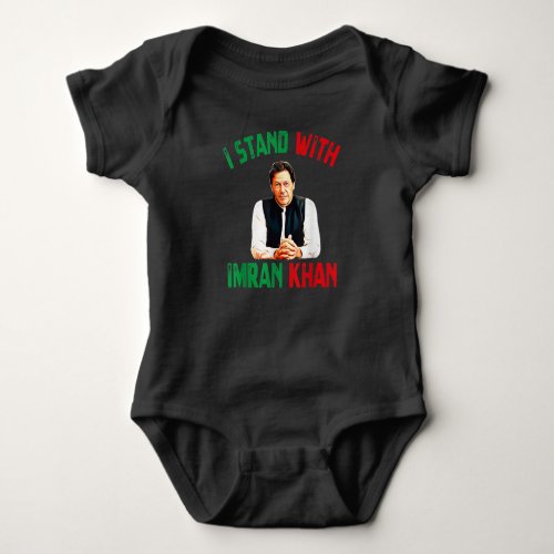 Imran Khan PTI Party Pakistan Support t_shirt Baby Bodysuit