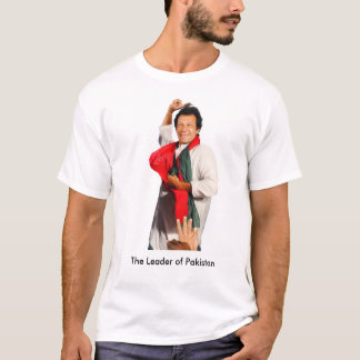 Imran Khan The Leader of Pakistan T-Shirt