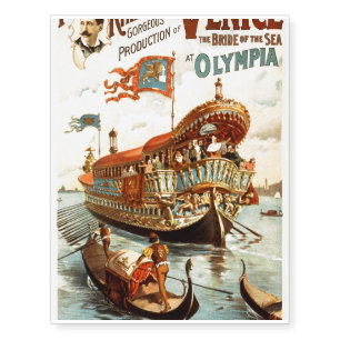 Imre Kiralfy's gorgeous production of Venice Temporary Tattoos