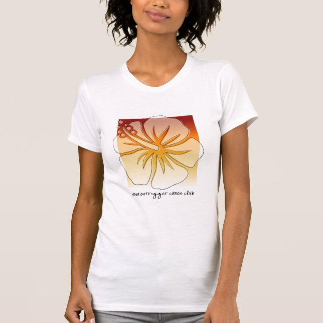 Imua Outrigger - Hibiscus T-Shirt (Front)