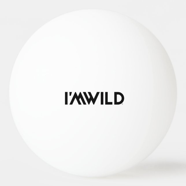 IMWILD Ping Pong Ball (Front)