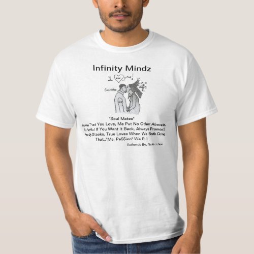 iMz Soul Mates ad T_Shirt