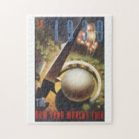 In 1939 New York's World's Fair Vintage Travel Pos