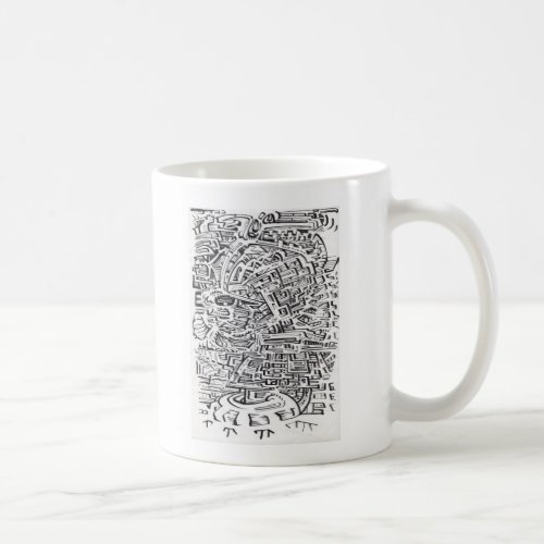 In a Between_place  ink drawing Coffee Mug