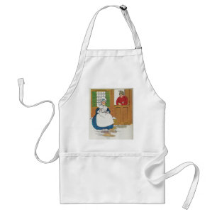In a cottage in Fife Lived a man and his wife Adult Apron