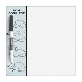 In a Dog's Age Dry-Erase Board