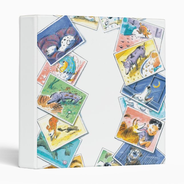 In a Dog's Life 3 Ring Binder (Front/Spine)