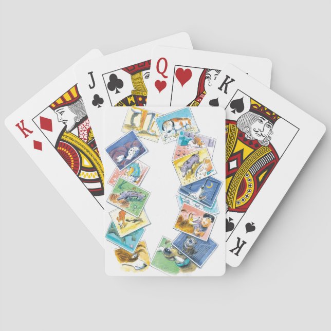 In a Dog's Life Poker Cards (Back)