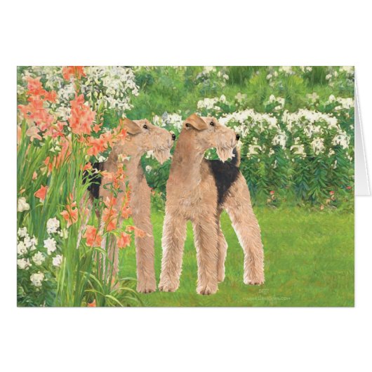 In a Flower Garden Cards (Front Horizontal)