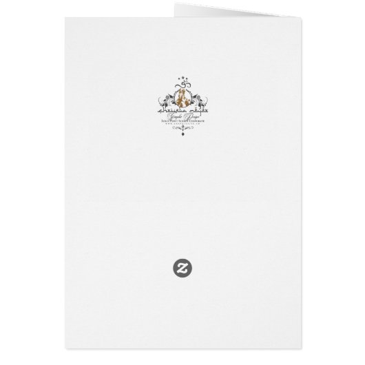 In A Horse's Heart ~ Greeting Card (Back)