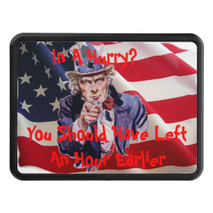 In A Hurry Tow Hitch Cover