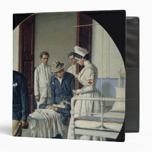 In a military Hospital Binder