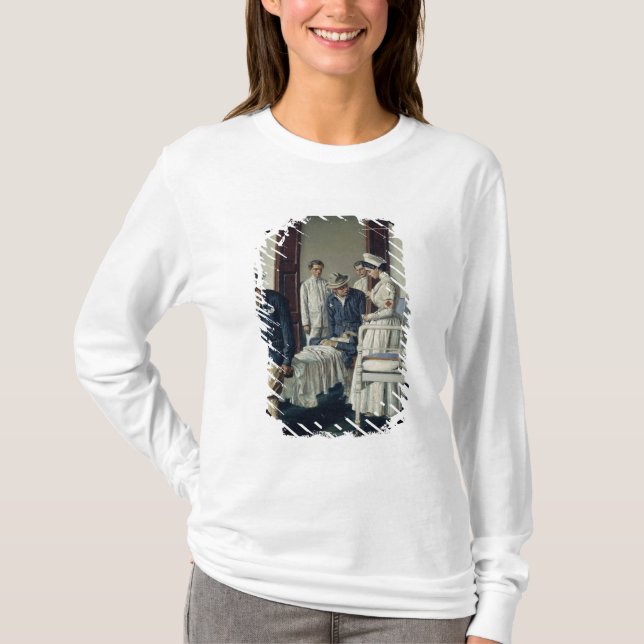 In a military Hospital T-Shirt (Front)