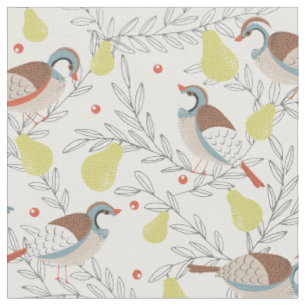 In a Pear Tree Fabric