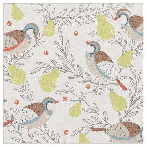 In a Pear Tree Fabric