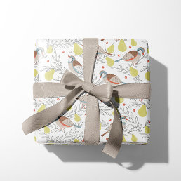 In a Pear Tree Wrapping Paper