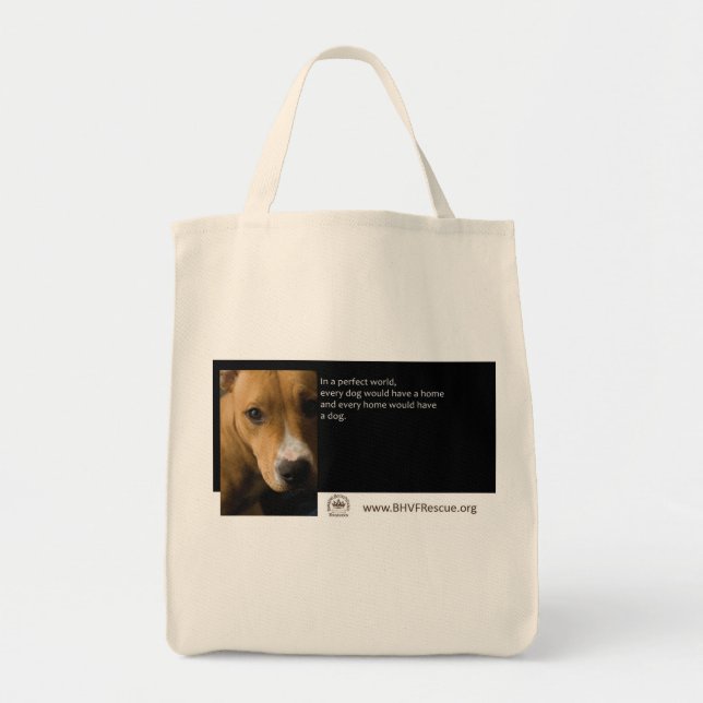 In a Perfect World Tote (Front)