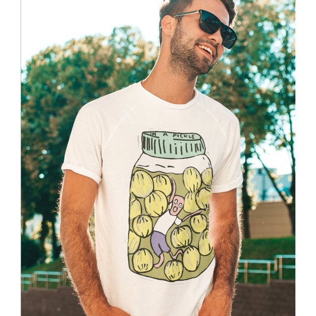 In a pickle onions gherkins pickled T-Shirt (Creator Uploaded)