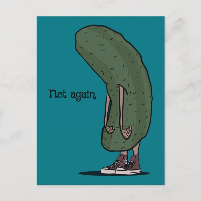 In A Pickle Postcard (Front)