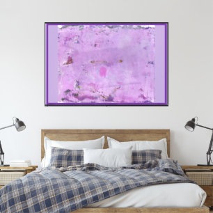 In A Purple Hazed Dream Canvas Print