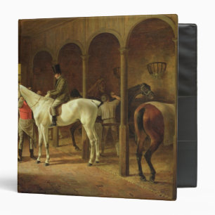 In a Stable 3 Ring Binder