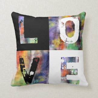 In A Word: Love Throw Pillow