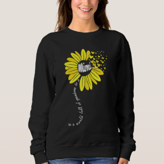 In A World Full Of Grandmas Be A Mimi Happy Mother Sweatshirt