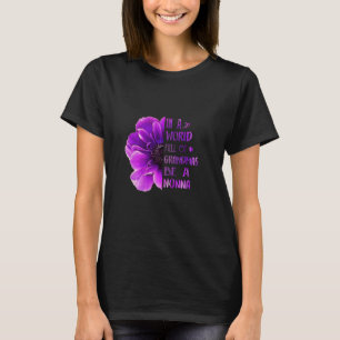 In A World Full Of Grandmas Be A Nonna Anemone Flo T-Shirt