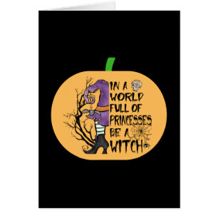 In a world full of princesses be a witch cards